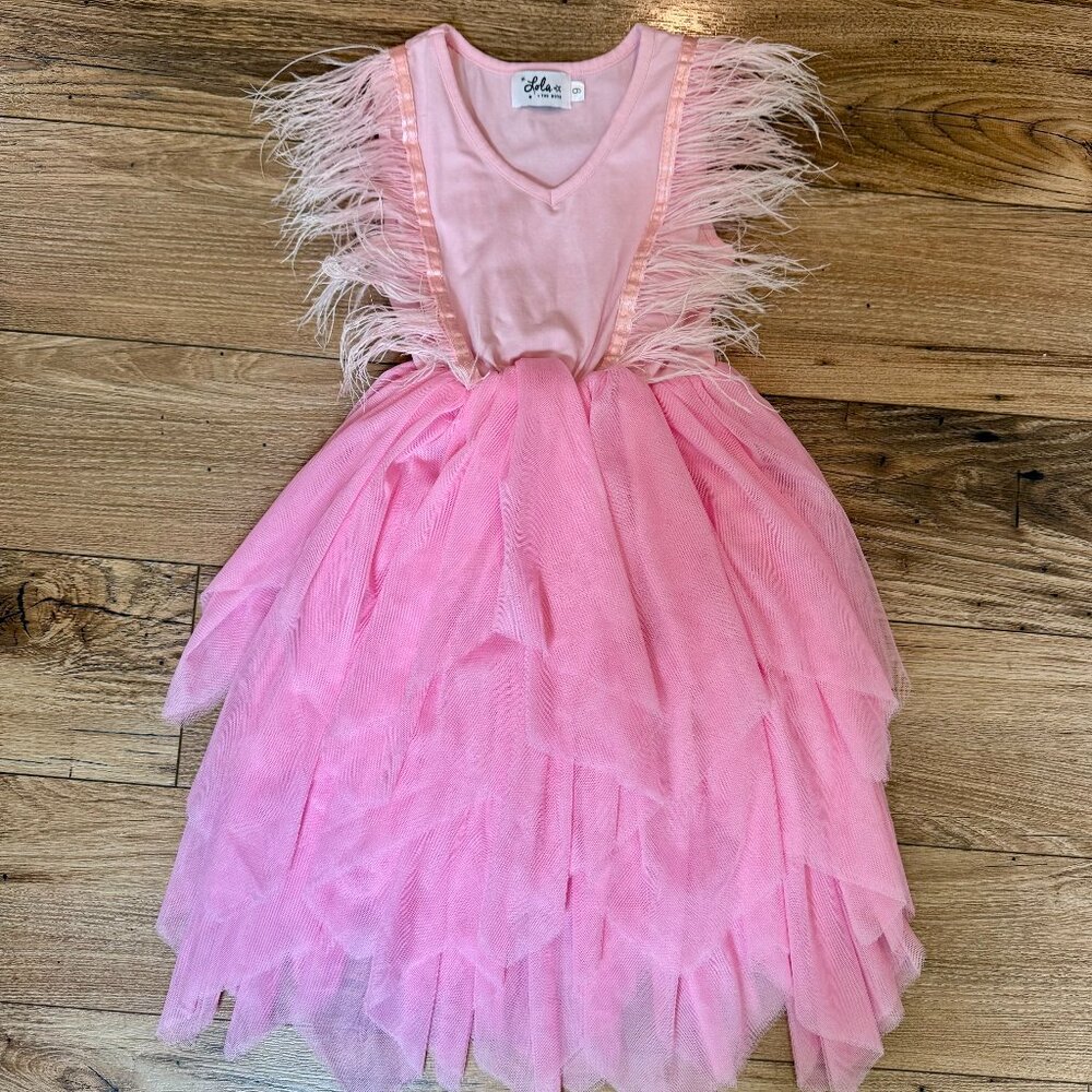 Lola and the Boys - Pink Bubblegym Gigi Dress - Size 6